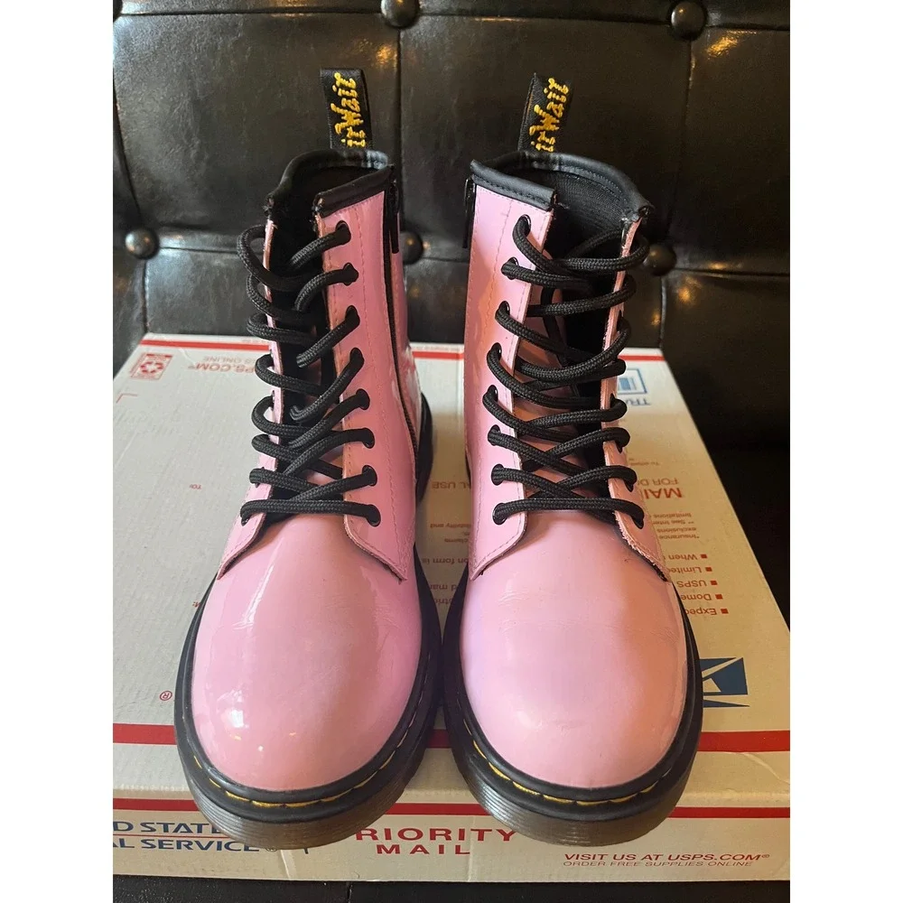 Dr. Martens 1460‎ J Pink Patent Leather